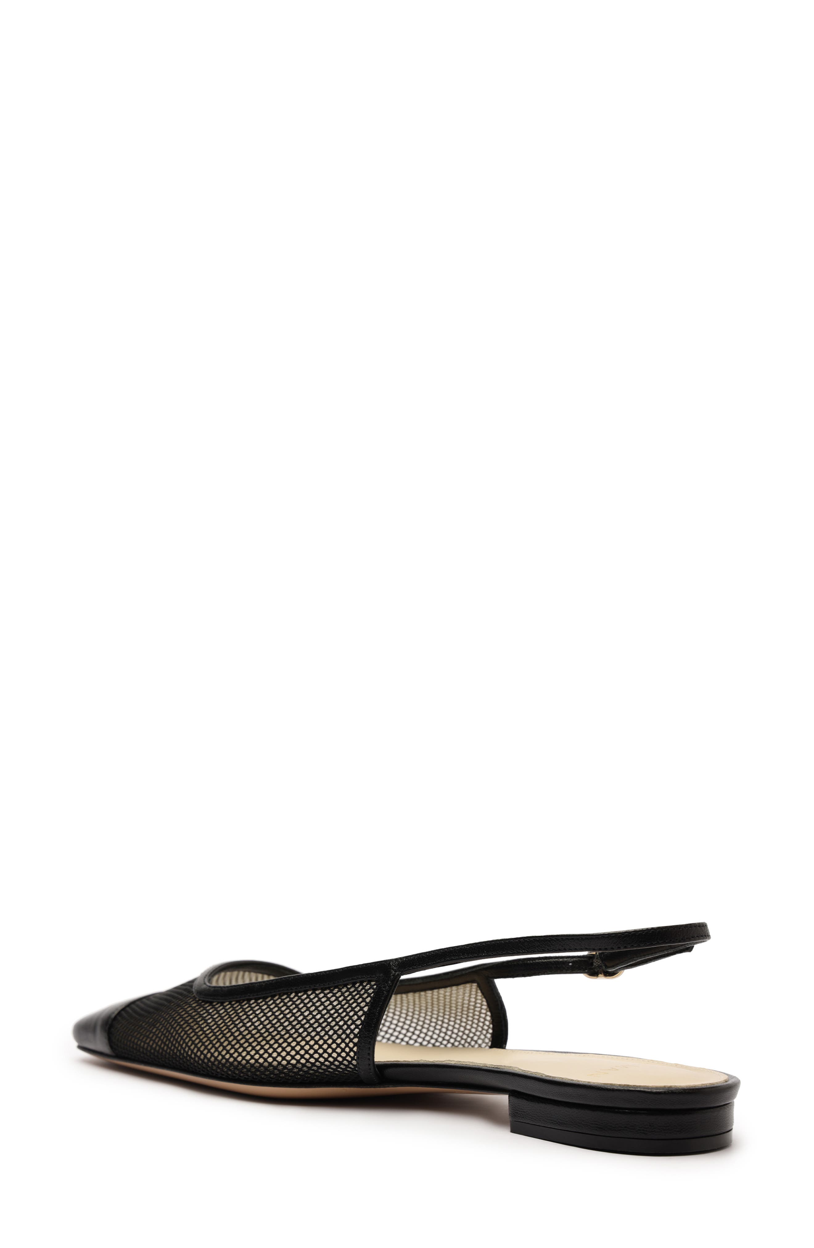 Alexandre Birman Olivia Cap Toe Slingback, Alternate, color, Black