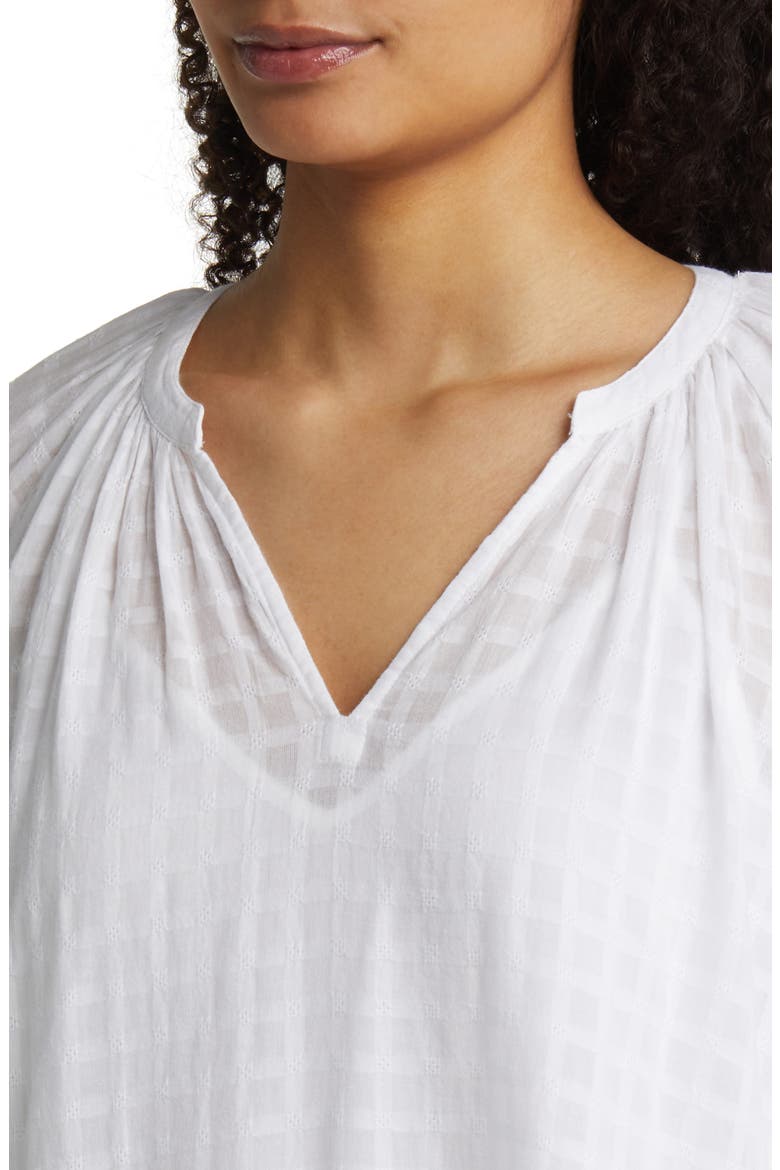 Tiered Swing Dress, Alternate, color, WHITE