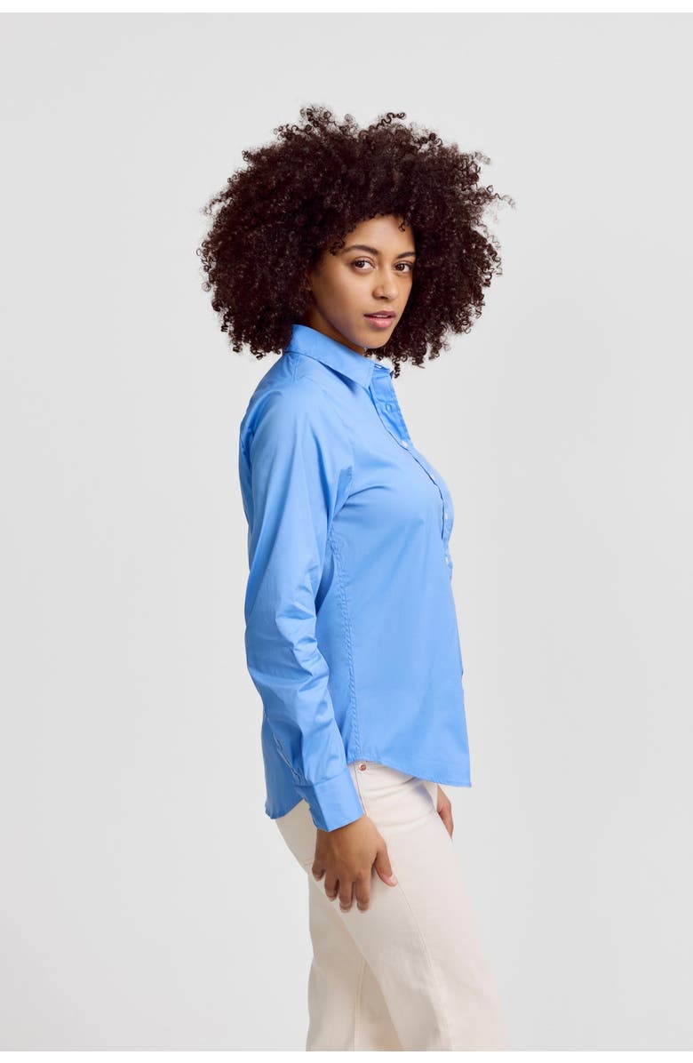 The Shirt by Rochelle Behrens The Icon Shirt, Alternate, color, French Blue