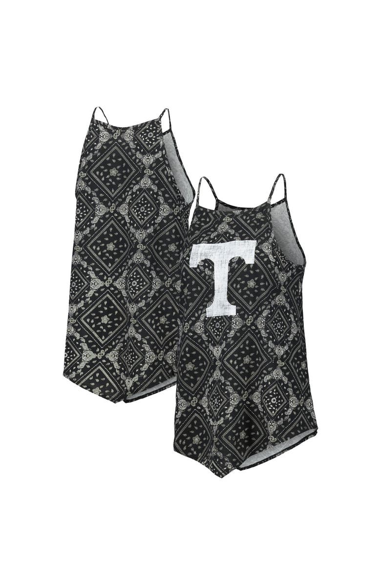 COLOSSEUM X WRANGLER Women's Colosseum x Wrangler Black Tennessee Volunteers Bandana Tank Top, Alternate, color, Black