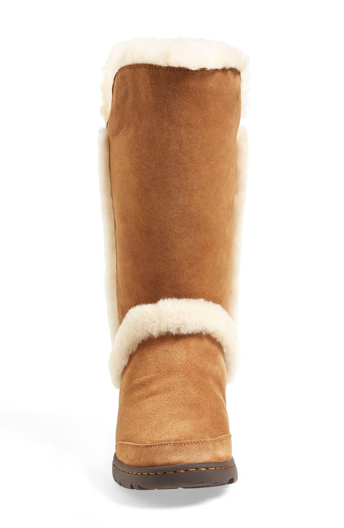 Katia Waterproof Tall Boot, Alternate, color, CHESTNUT SUEDE