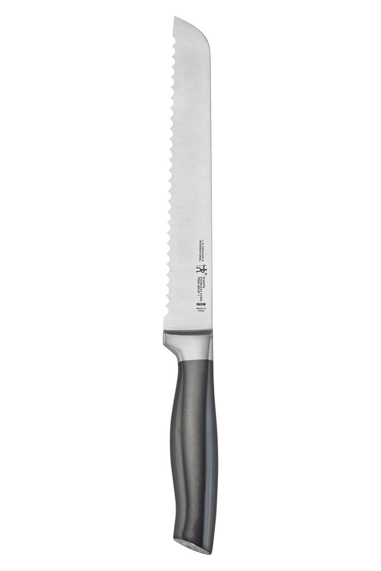 Graphite 8-Inch Serrated Bread Knife, Main, color, GRAPHITE