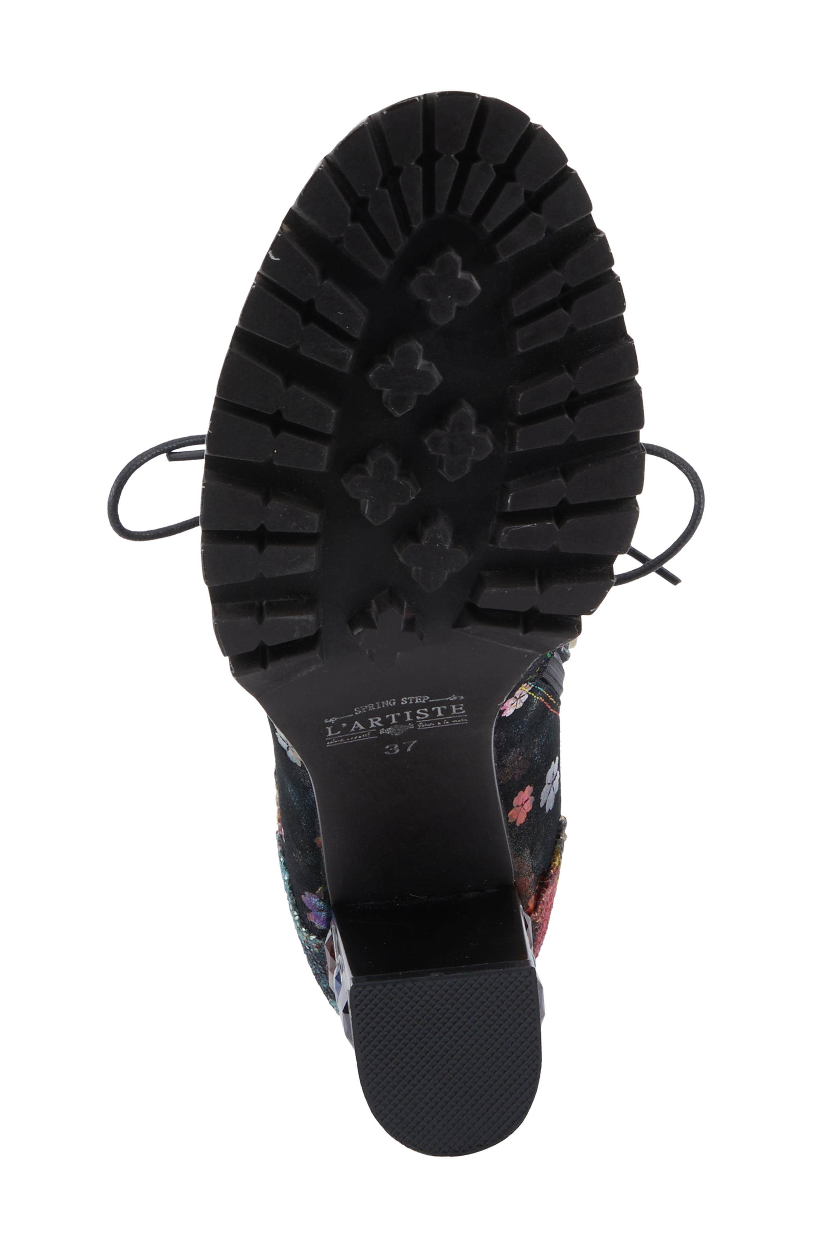 L'Artiste by Spring Step Flutterback Block Heel Bootie, Alternate, color, 