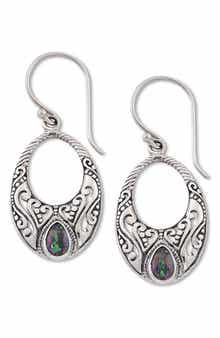Sterling Silver Drop Earrings