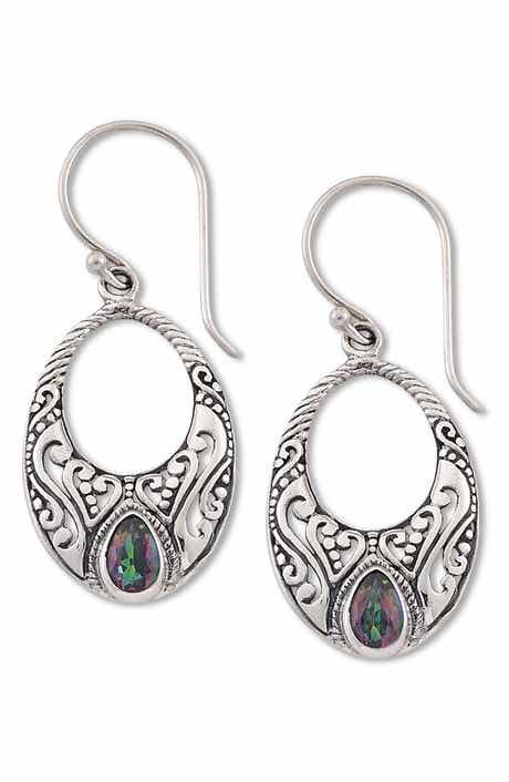 SAMUEL B. Sterling Silver Drop Earrings
