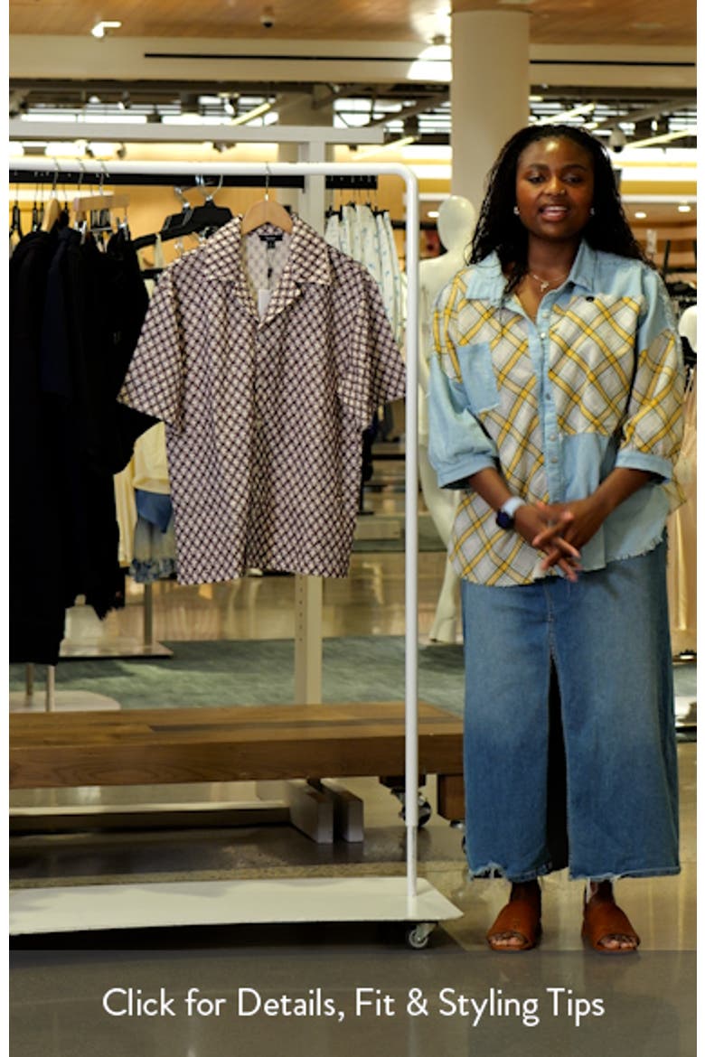 Mill Textured Short Sleeve Button-Up Shirt video