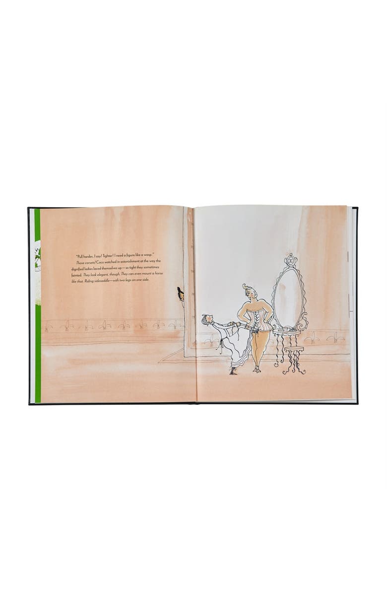 Graphic Image Coco and the Little Black Dress Leather Edition, Alternate, color, Black