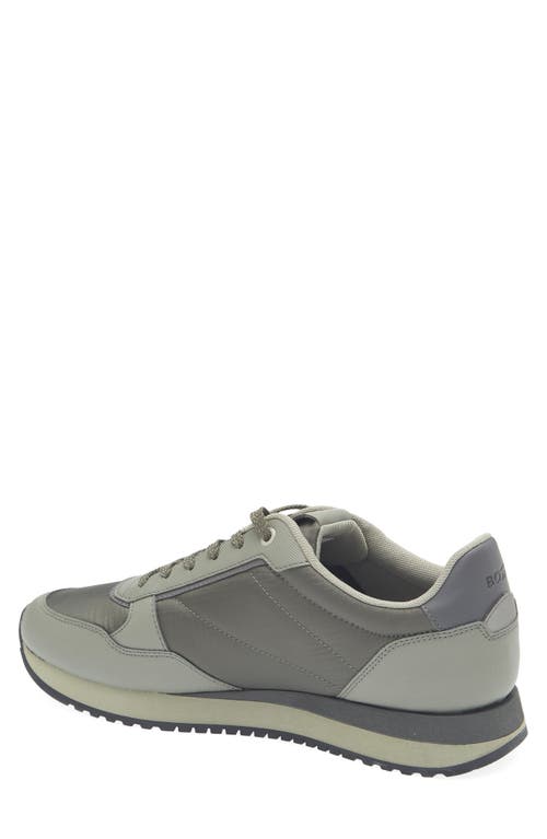 Hugo Boss Boss Kai Runn Sneaker In Gray