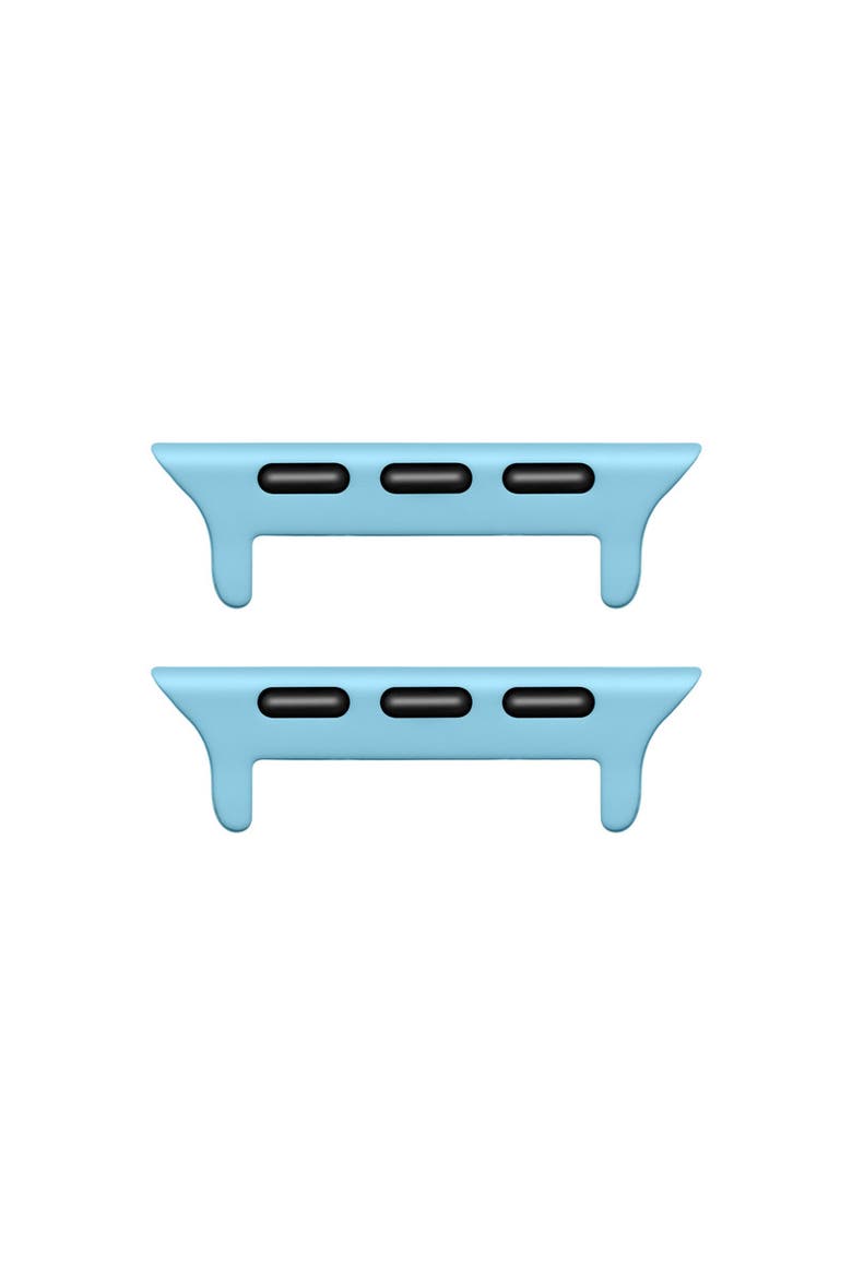 Silicone Band for Apple Watch, Alternate, color, Retro Blue