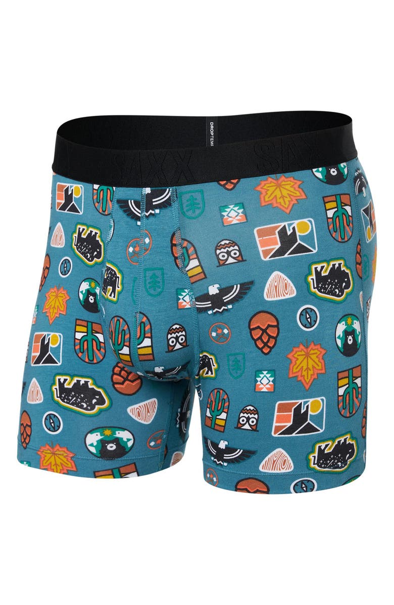 SAXX DropTemp<sup>™</sup> Cooling Cotton Boxer Briefs, Alternate, color,