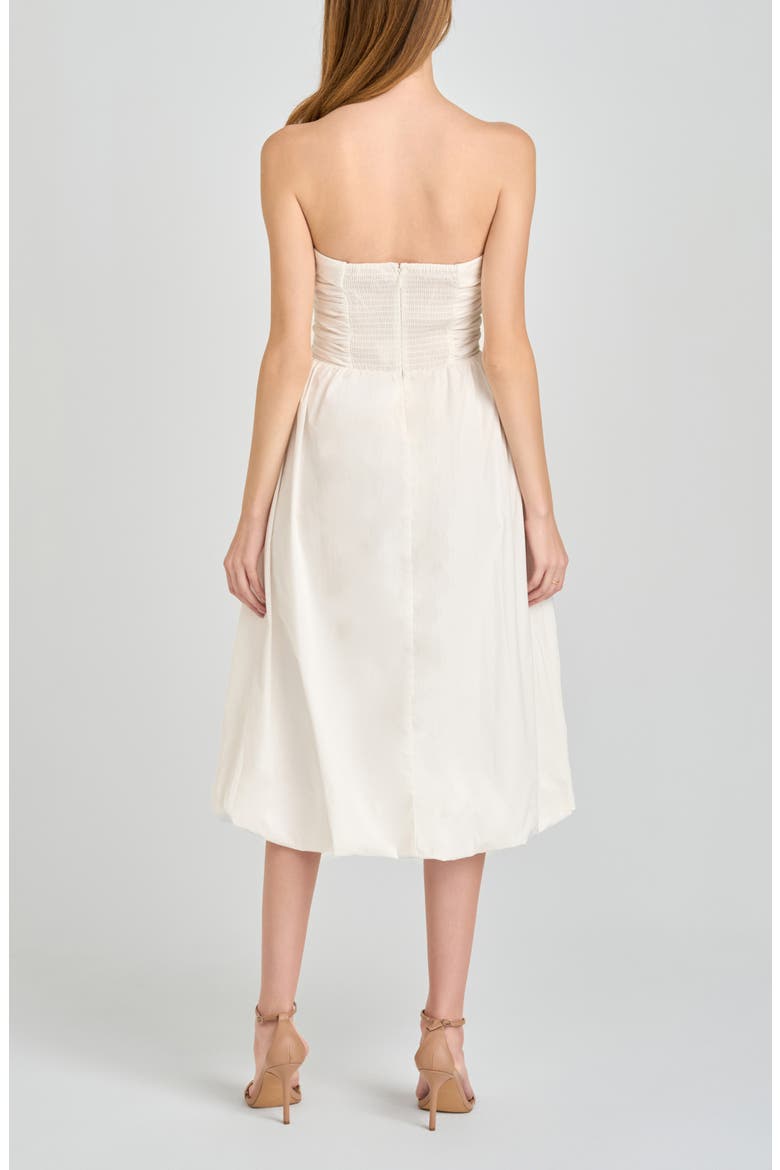katherine midi dress Vestido Midi Fruncido Katherine - Caf