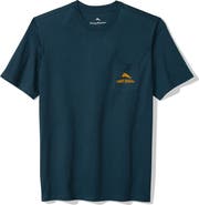 Tommy Bahama Plays Well with Otters Pocket Graphic T-Shirt