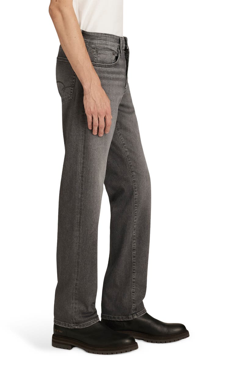 Mavi Jeans Zach Straight Leg Jeans, Alternate, color, Mid Smoke Supermove