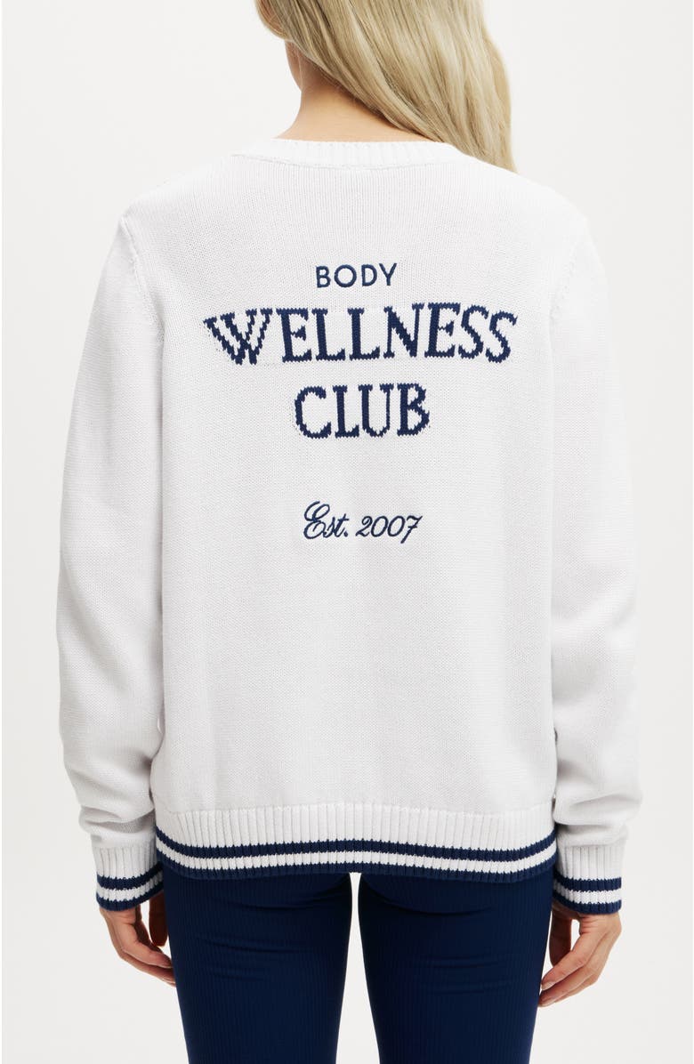 COTTON ON BODY Women's Active Knitted Graphic Crew, Alternate, color, 