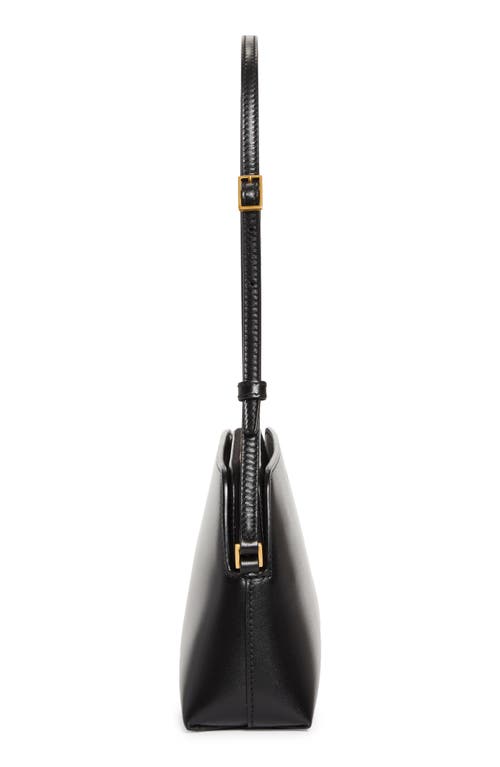 Saint Laurent Mini Lou Matelassé Leather Camera Bag In Black