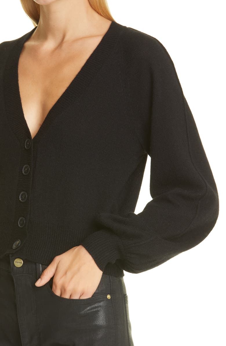FRAME Linked Cashmere Cardigan, Alternate, color, 
