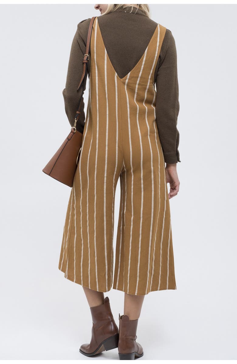 Blu Pepper Wide Leg Stripe Jumpsuit, Main, color, 