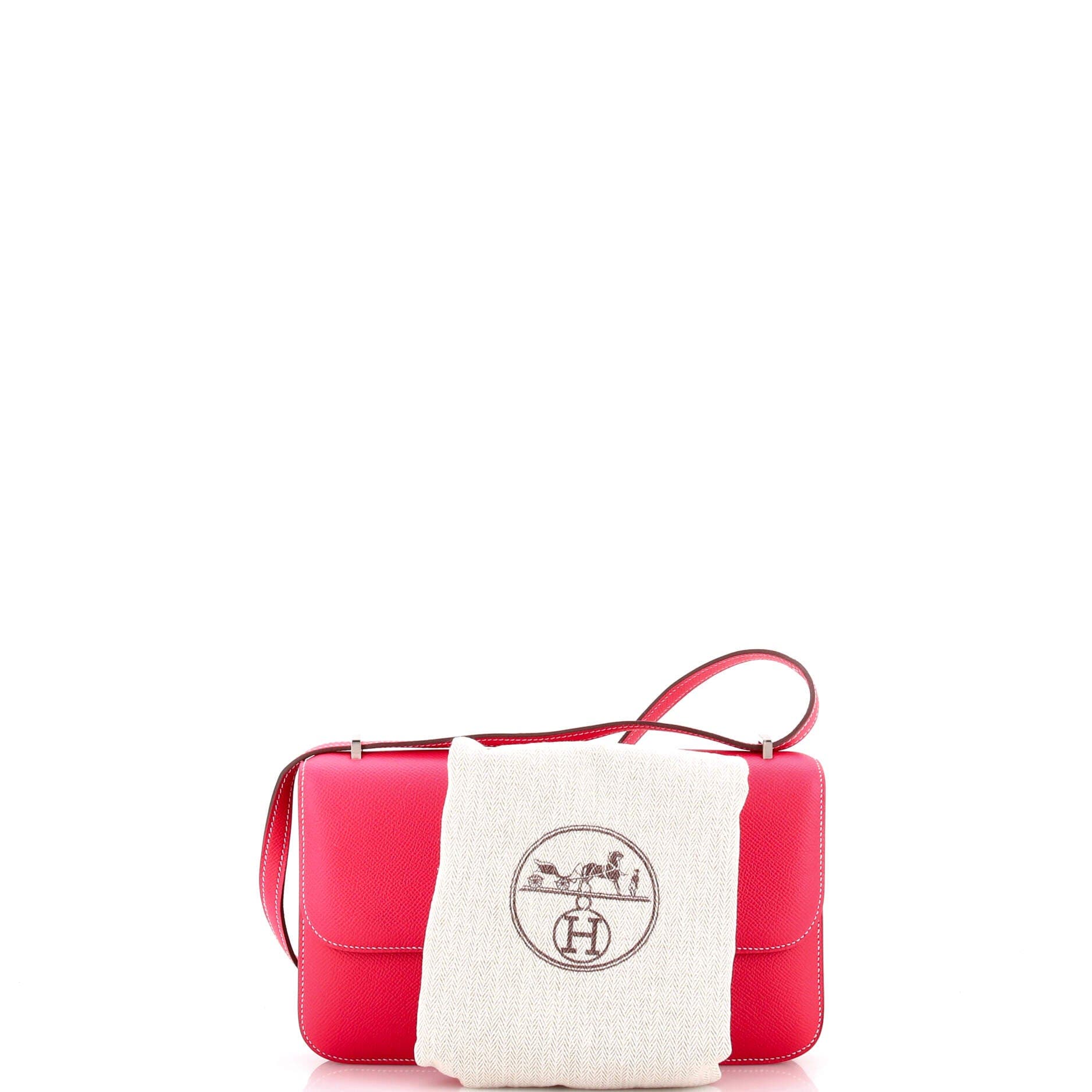 Pre-Owned Hermes Constance Elan Bag Epsom 25, Alternate, color, Rose Tyrien