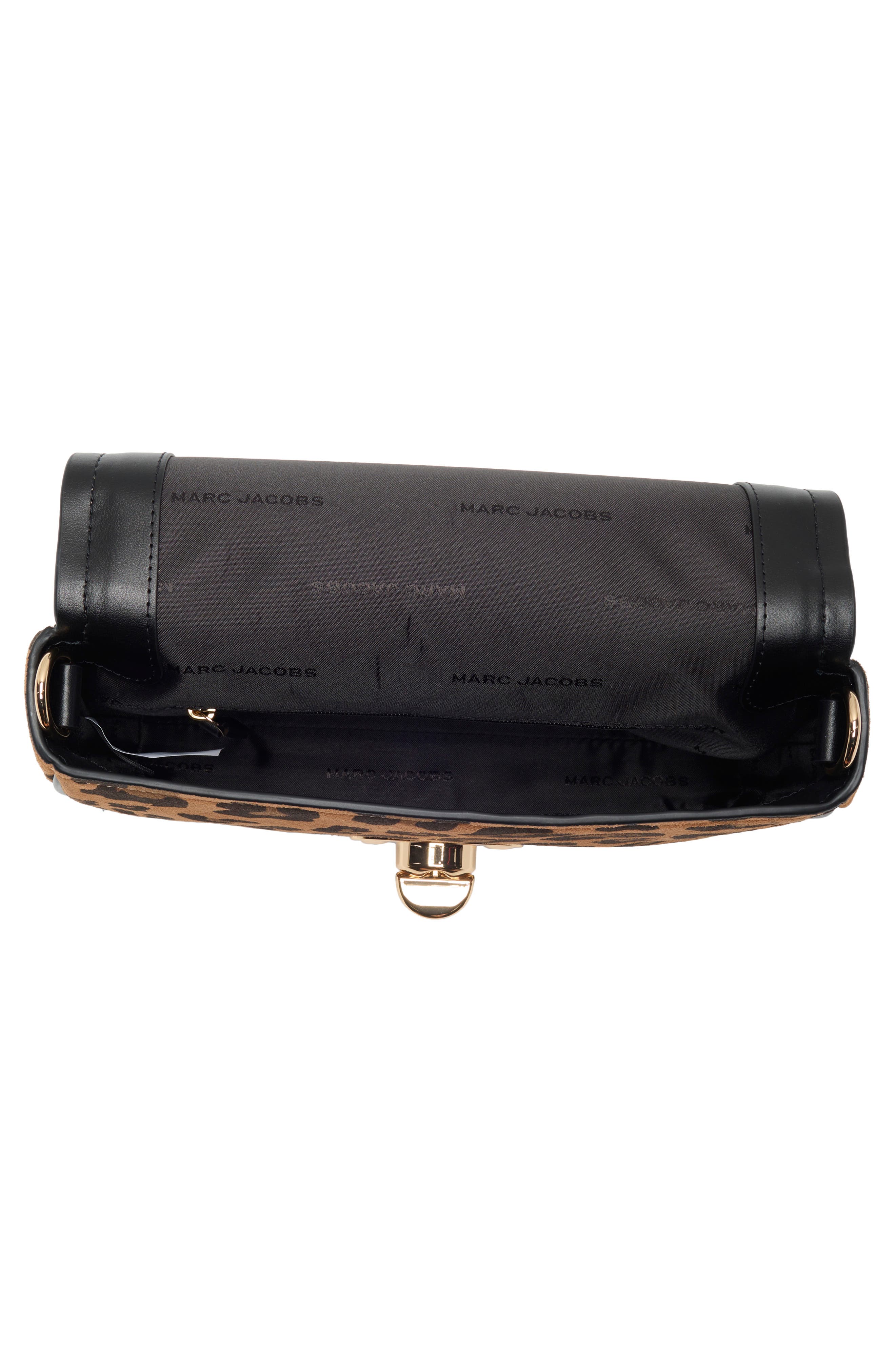 Signet Leopard Print Flap Shoulder Bag, Alternate, color, LEOPARD MULTI