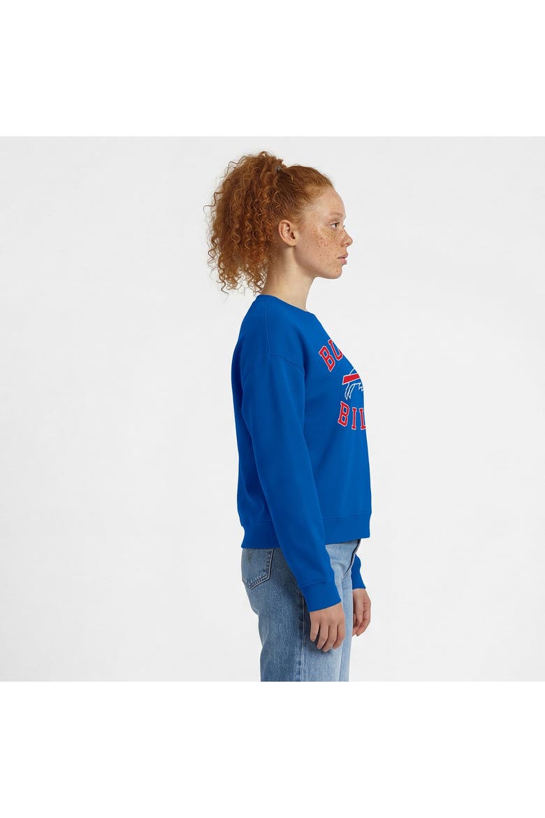 Women's Champion  Royal Buffalo Bills Heart & Soul Powerblend Sweatshirt, Alternate, color, Royal