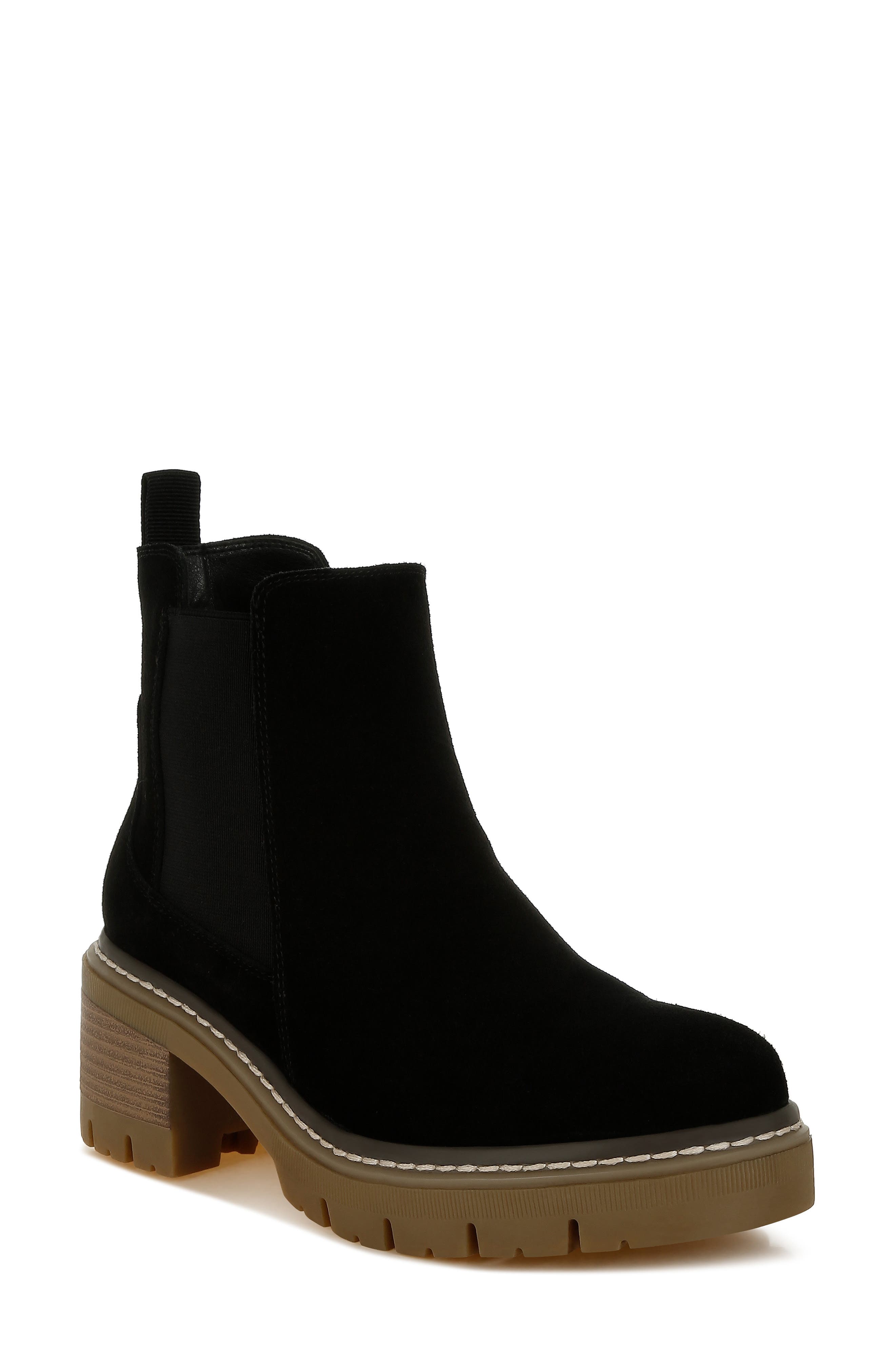 Rag & Co Vostok Lug Sole Chelsea Boot, Main, color, 