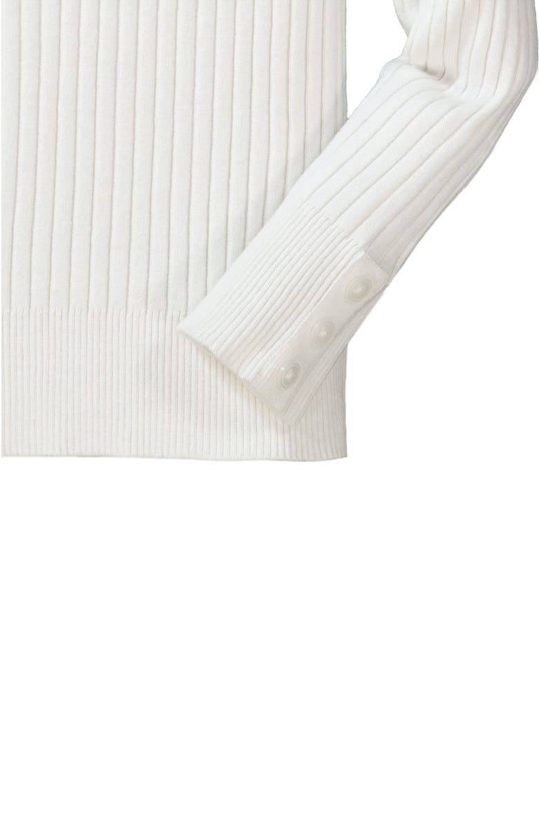 Hope & Henry Girls' Rib Knit Sweater Top, Kids, Alternate, color,