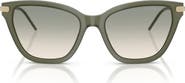Emporio Armani 54mm Gradient Cat Eye Sunglasses