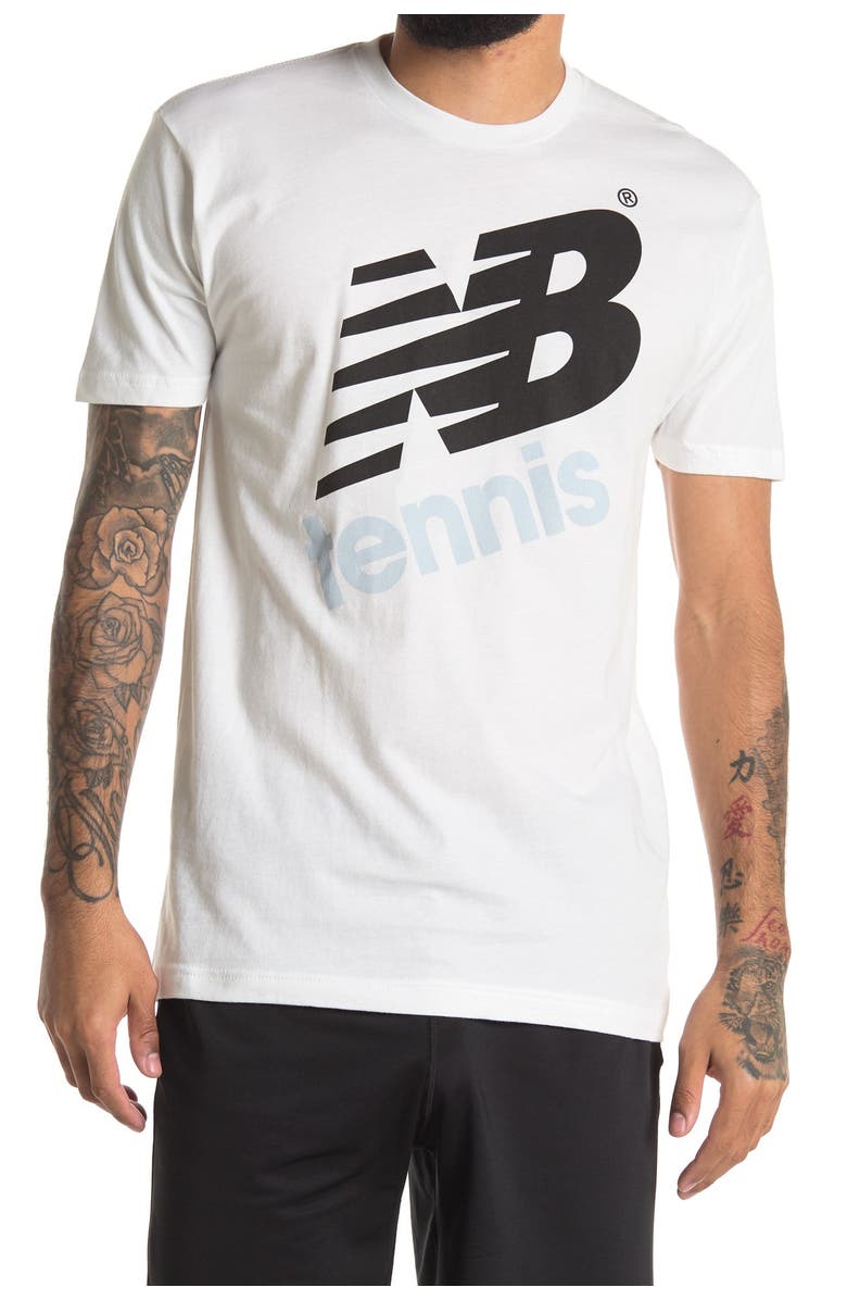 New Balance Tennis Graphic T-Shirt, Main, color, 