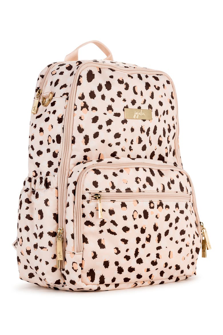 Zealous Water Resistant Diaper Bag, Alternate, color, WILD KAT