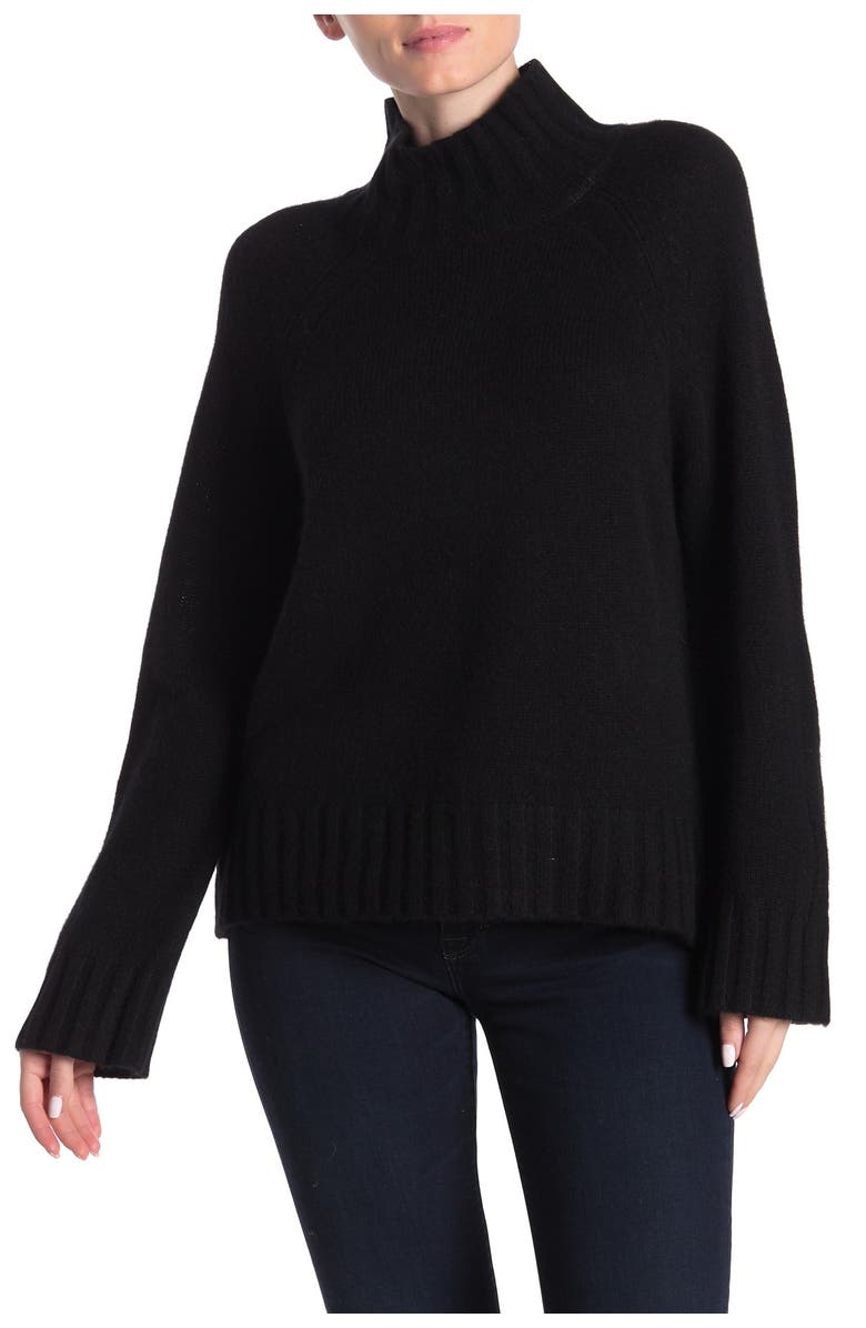 360 CASHMERE Margaret Mock Neck Cashmere Sweater, Main, color,
