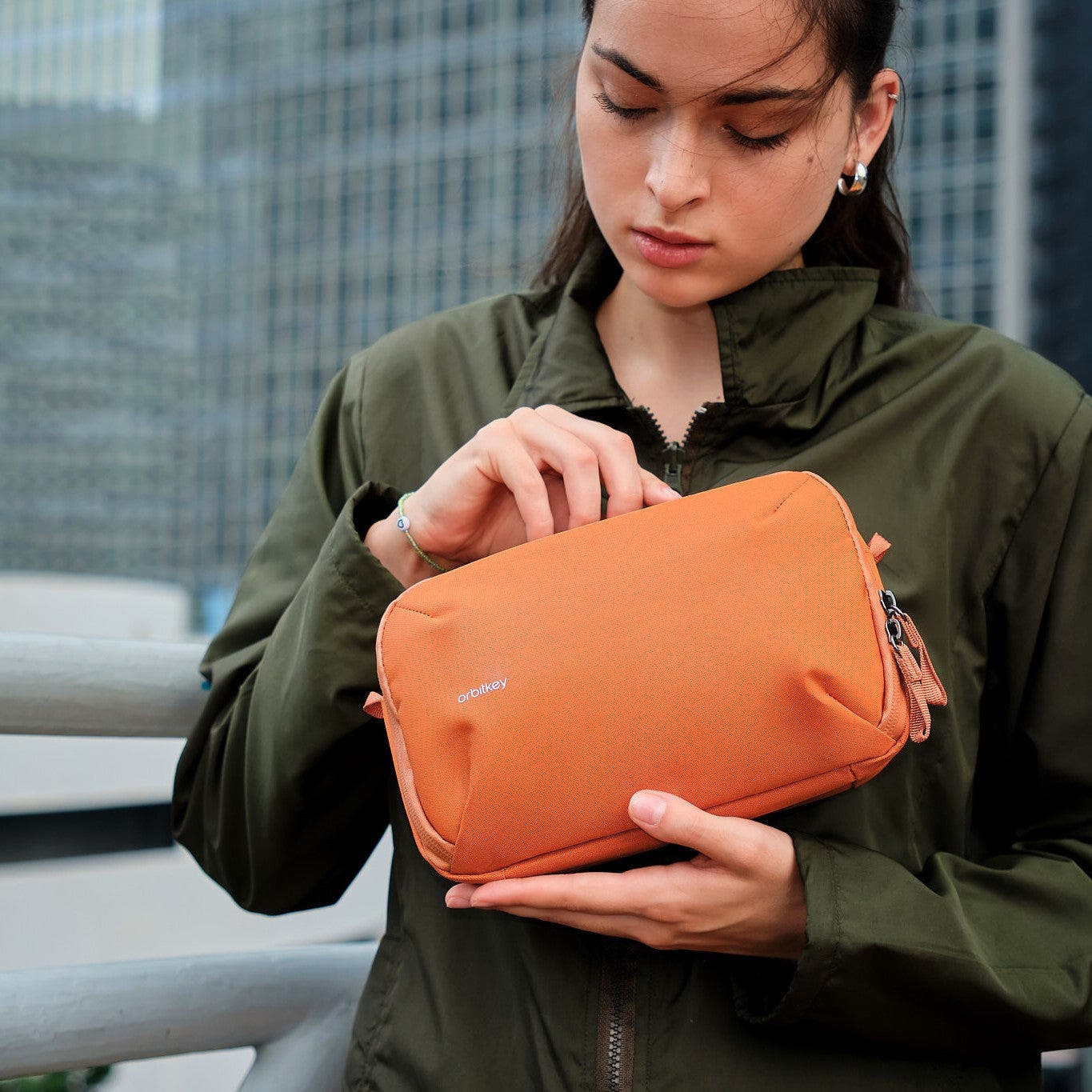 Travel Sling, Alternate, color, Terracotta
