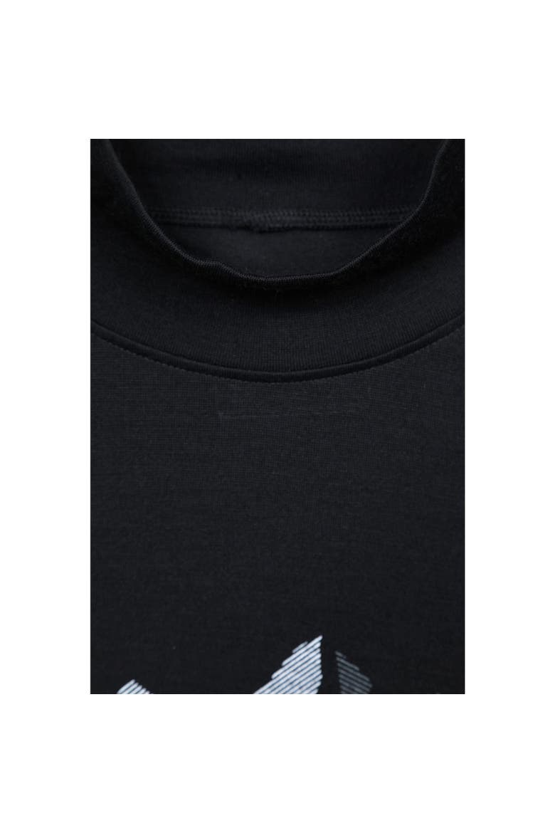 Gender Inclusive Quest Merino Wool Long-Sleeved Thermal Top, Alternate, color, Black