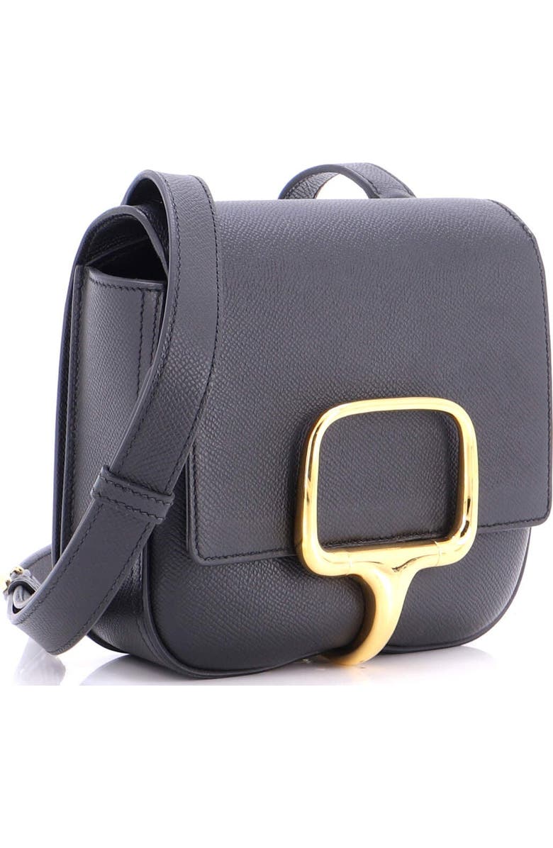 Pre-Owned Hermes Della Cavalleria Shoulder Bag Epsom Mini, Alternate, color, Noir