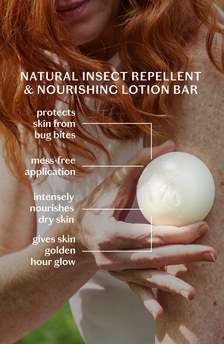 Kate McLeod Dusk Stone - Natural Insect Repellant & Lotion Bar, Alternate, color, 