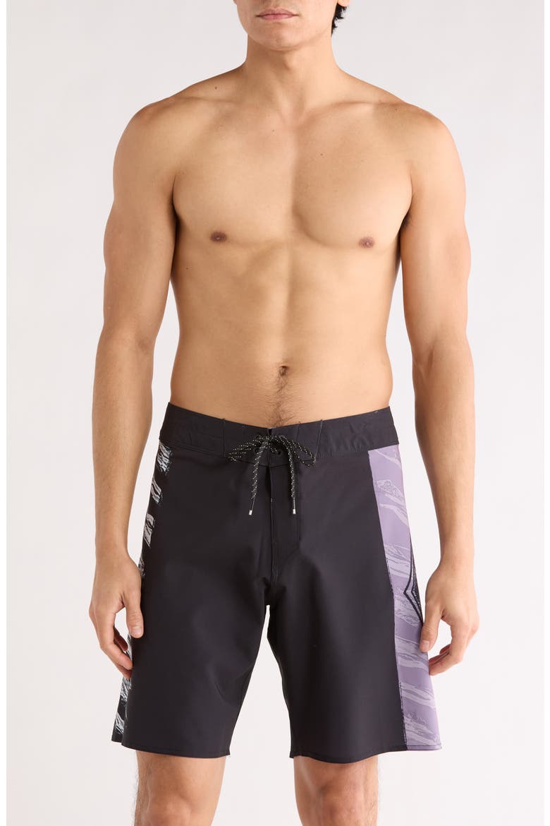 Framelines Pro Swim Shorts, Main, color, BLACK