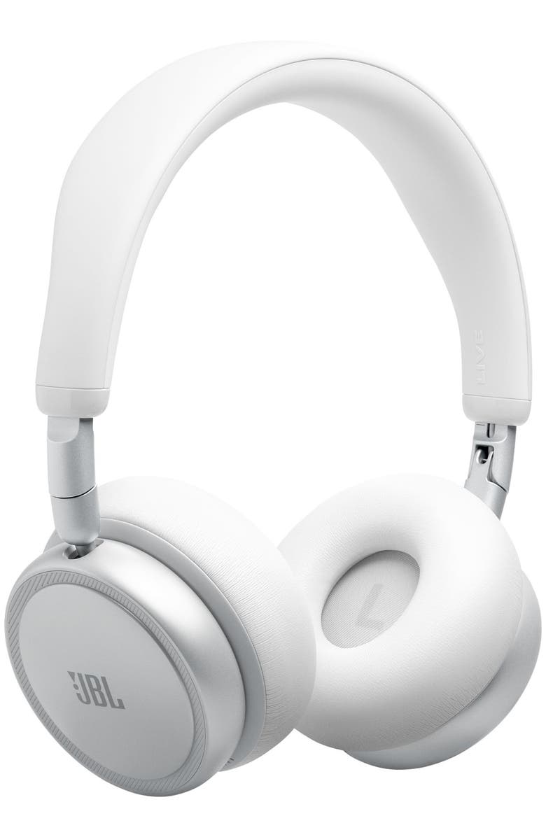 JBL Live 680NC Wireless On Ear Bluetooth Headphones, Alternate, color, White