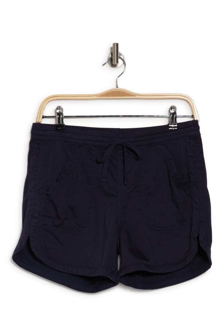 Marsha Knit Shorts, Alternate, color, NAVY BLUE