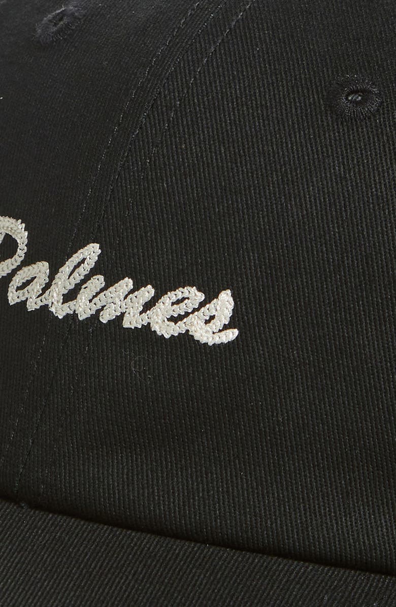 PALMES Alley Logo Baseball Cap, Alternate, color, Black