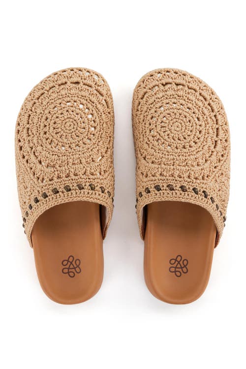 The Sak Bolinas Clog In Bamboo Medallion