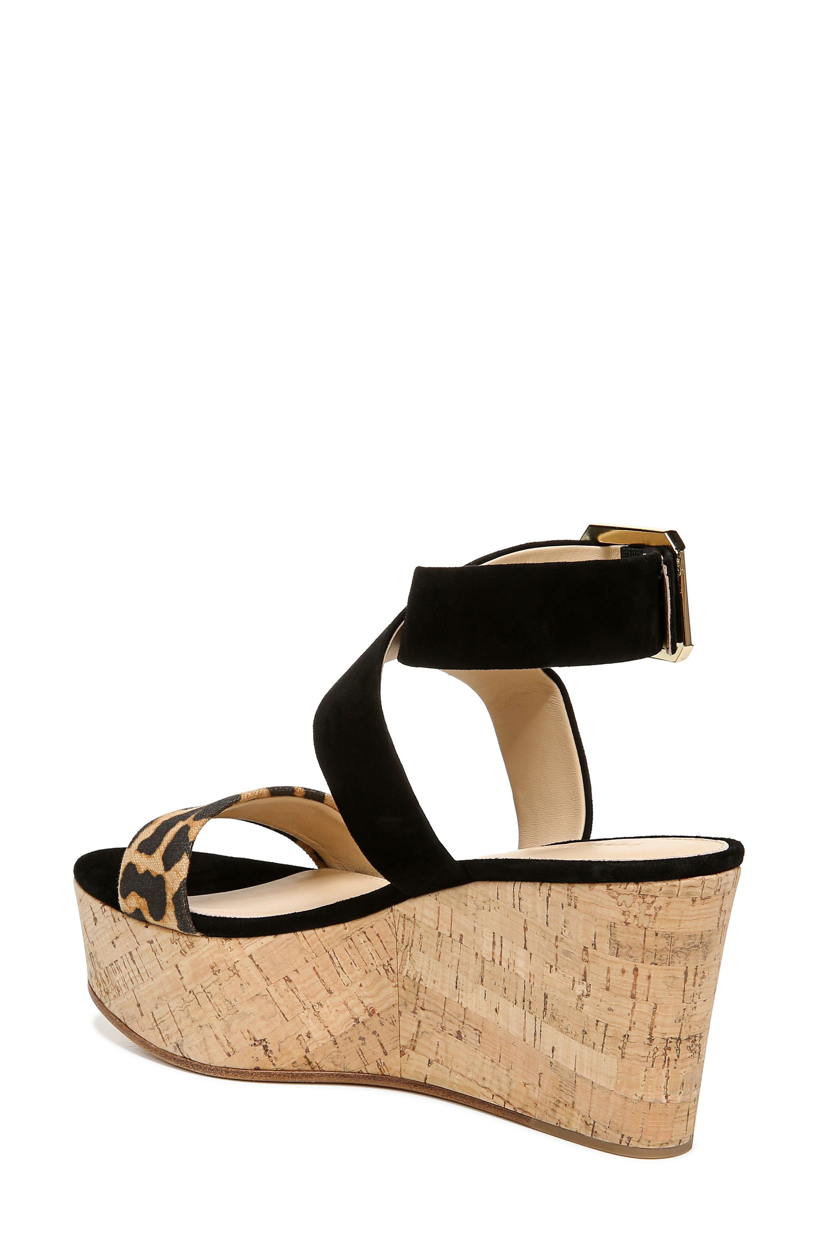 Veronica Beard Hurley Platform Wedge Sandal, Alternate, color, 