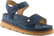 Spring Step Dixiemae Ankle Strap Platform Wedge Sandal