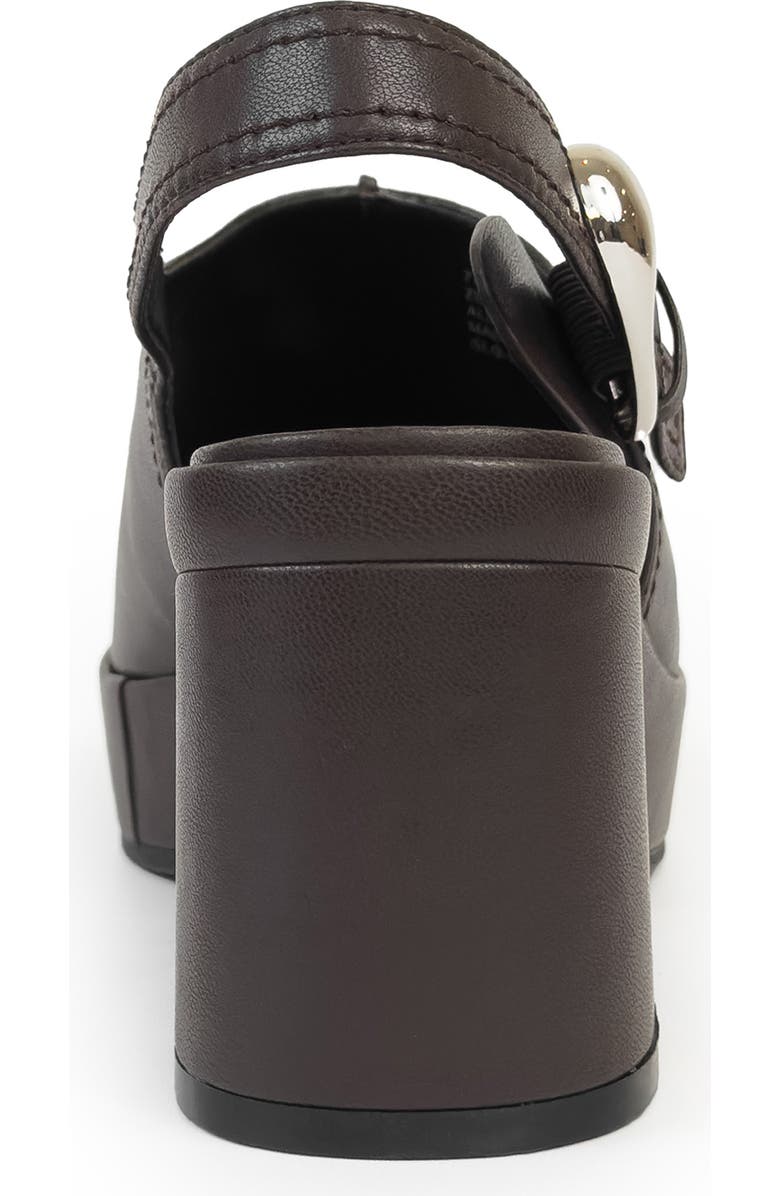 Aerosoles Zella Platform Sandal, Alternate, color, Java Stretch Faux Leather