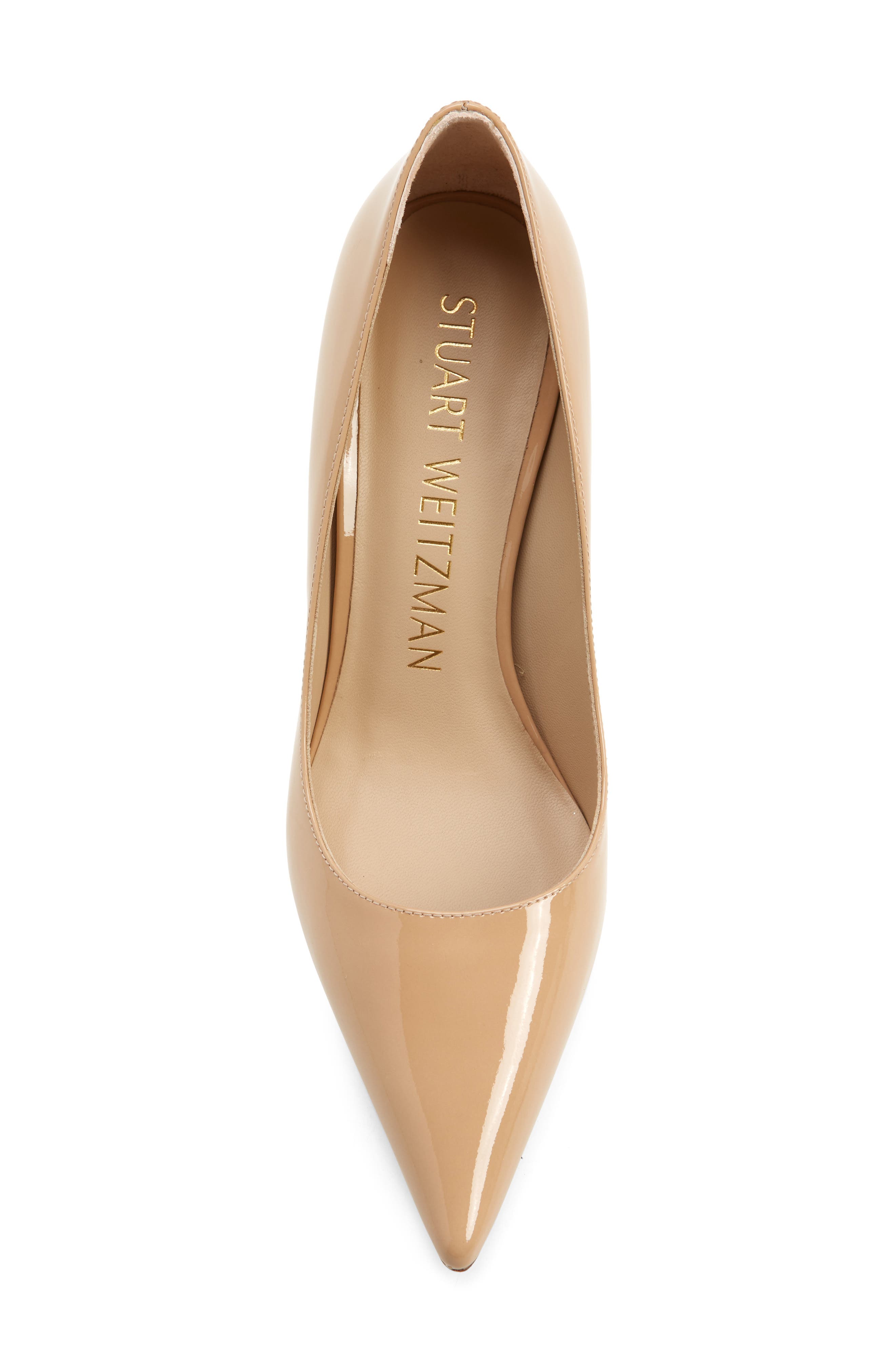 Stuart 85 Stiletto Pump, Alternate, color, ADOBE