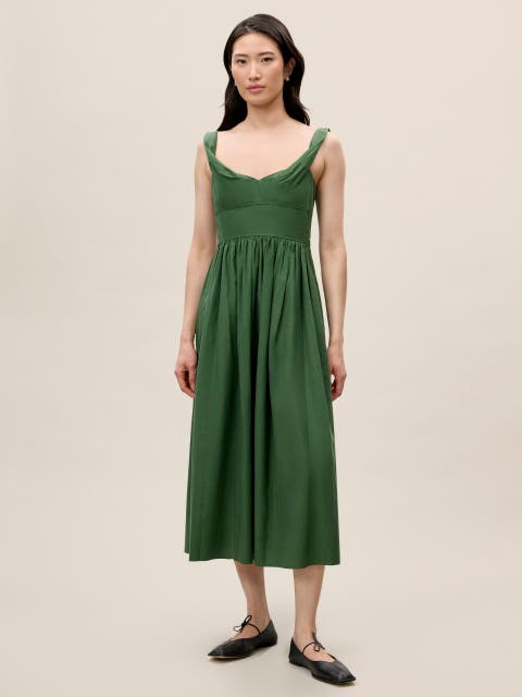 Sleeveless Midi Dress