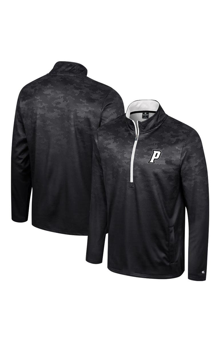 COLOSSEUM Men's Colosseum Black Providence Friars The Machine Half-Zip Jacket, Main, color, Black