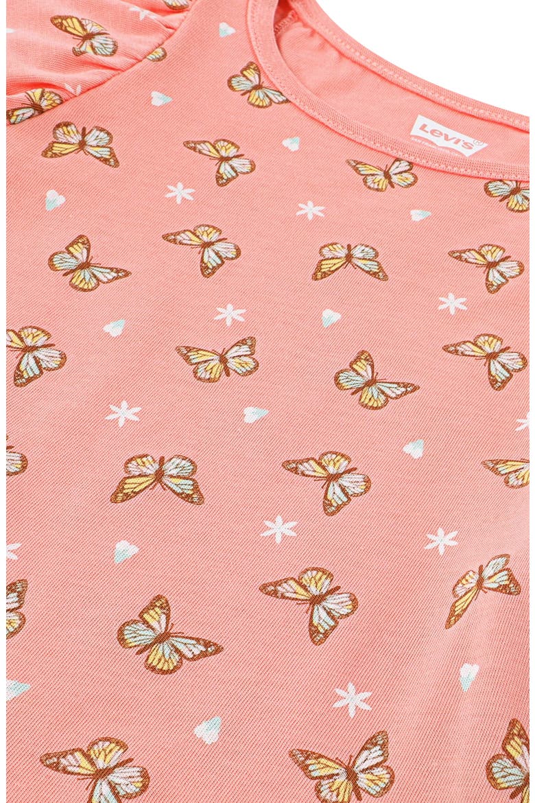 Kids' Western T-Shirt & Skirtall Set, Alternate, color, CANDLELIGHT PEACH