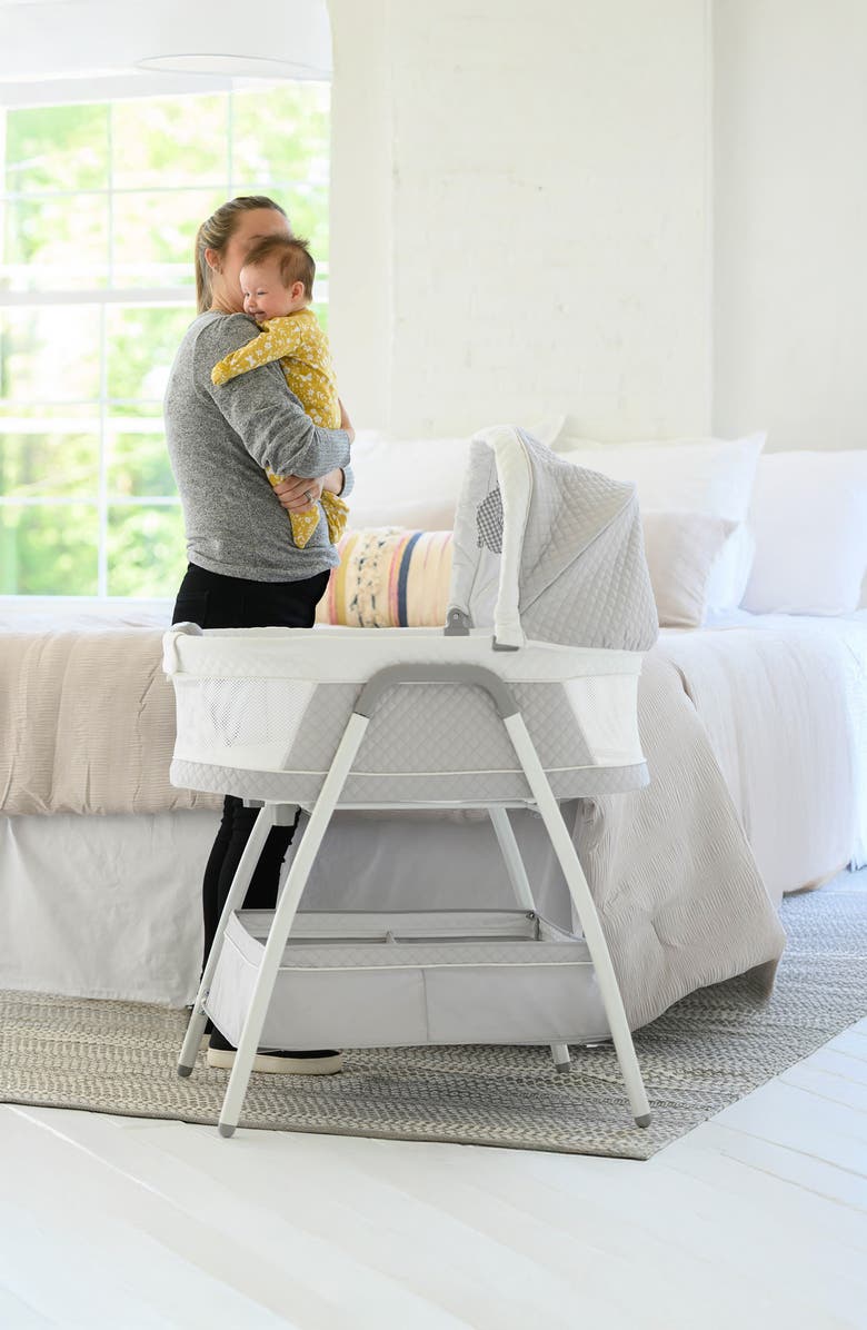 Little Partners TrüBliss<sup>™</sup> Journey 2-IN-1 Bassinet, Alternate, color, Light Grey