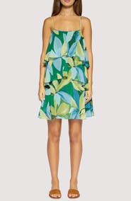 Lost + Wander <p>Neroli Wave Tiered Sleeveless Dress</p>