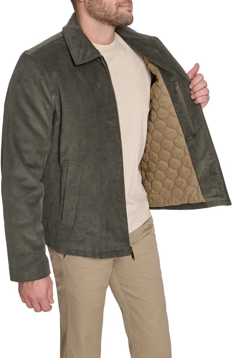 Dockers<sup>®</sup> Zip-Up Corduroy Jacket, Alternate, color, Navy