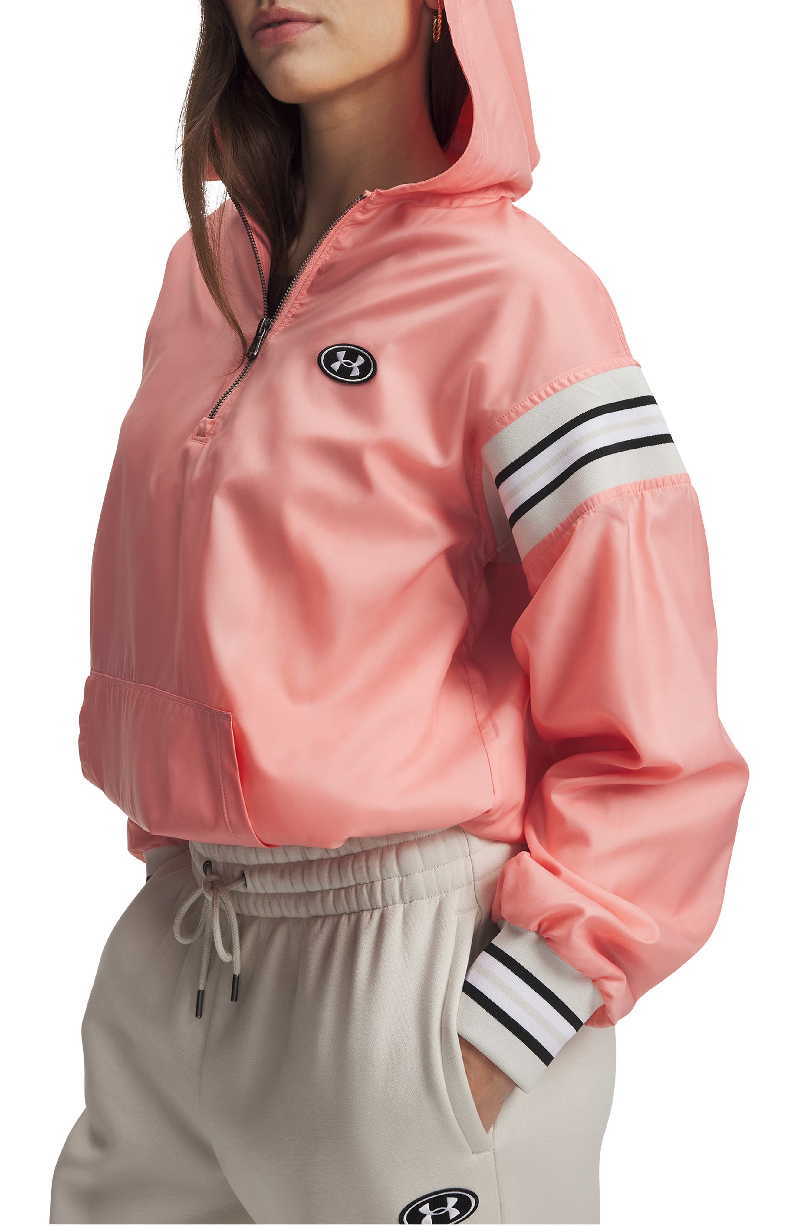 Icon Woven Heritage Quarter Zip Pullover